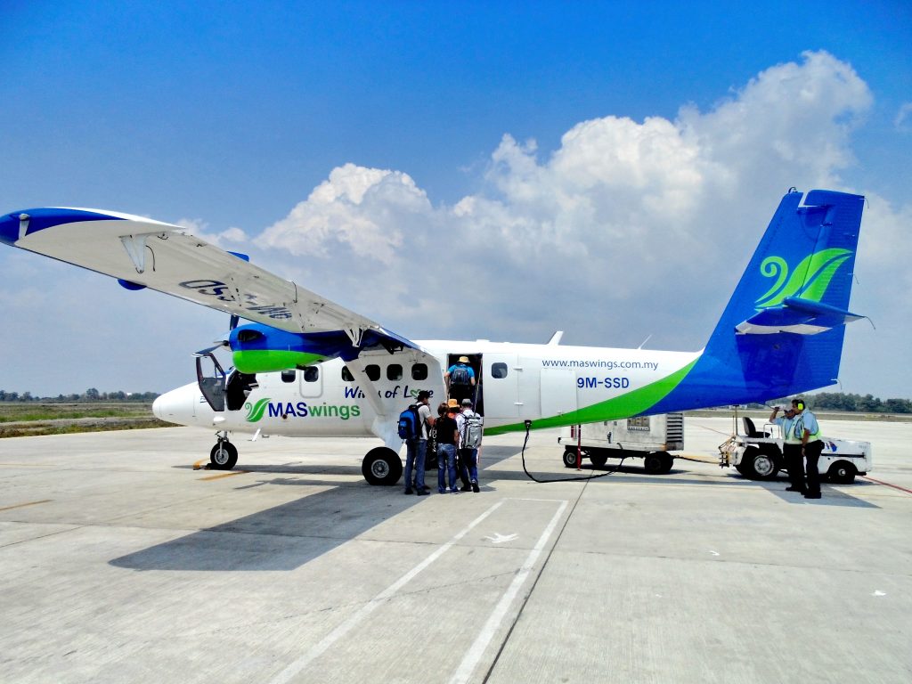 Embarking the MasWing DHC-6-400 Twin Otter to Bario